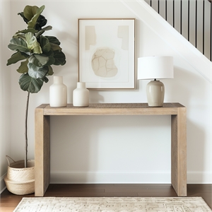 Olliix INK+IVY Monterey 54&quotW Console Table Wood in Natural