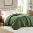 Olliix Madison Park Windom King Blanket Polyester in Green