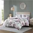 Olliix Madison Park Essentials Alice Twin Comforter Set Polyester in Mauve