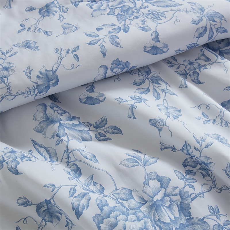 Olliix Madison Park Essentials Adele King Comforter Set Polyester in Blue