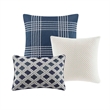 Olliix Madison Park Signature Essence King Comforter Set Cotton in Blue