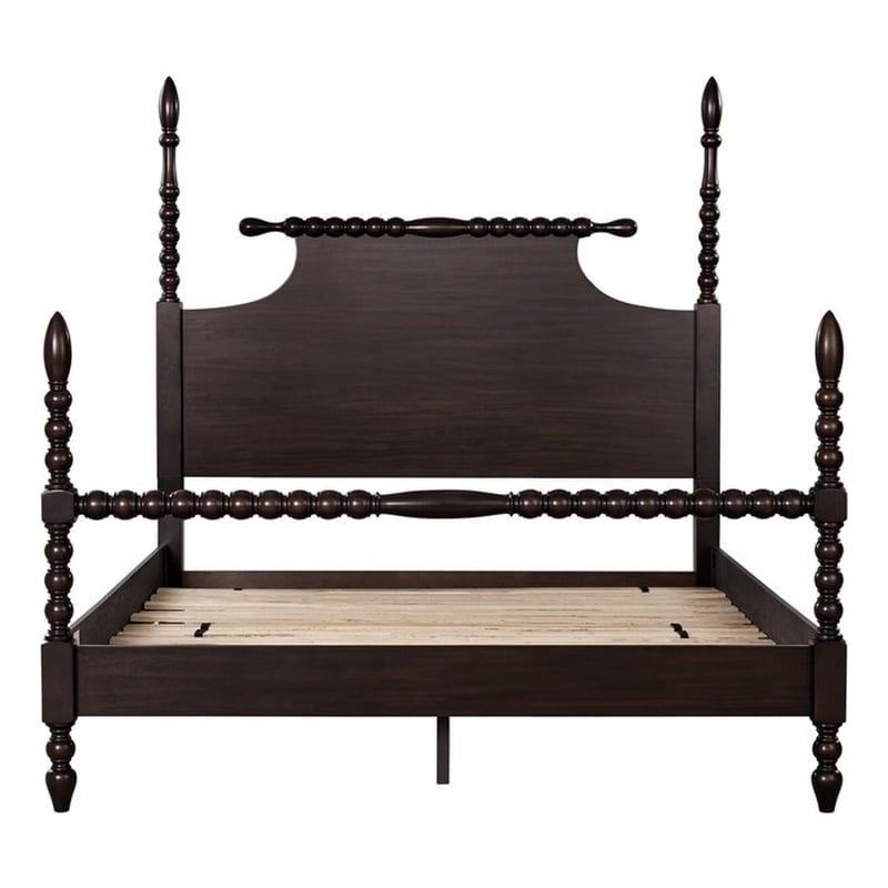 Olliix Madison Park Signature Beckett MDF/Wood Full Bed in Morocco Brown