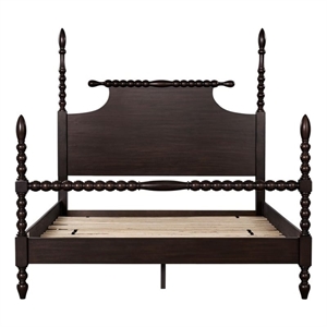 Olliix Madison Park Signature Beckett MDF/Wood Full Bed in Morocco Brown