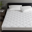 Olliix Sharper Image Cooling Touch Full Mattress Pad Polyester in White