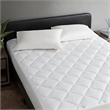 Olliix Sharper Image Cooling Touch Full Mattress Pad Polyester in White