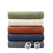 Olliix Serta Dream Soft Heated Twin Blanket Faux Feathersoft in Sage