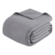 Olliix True North by Sleep Philosophy Microfleece Twin Blanket Polyester in Grey
