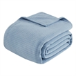 Olliix True North by Sleep Philosophy Microfleece Twin Blanket Polyester in Blue