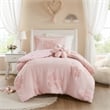 Olliix Intelligent Design Kids Gracie Twin Comforter Set Polyester in Pink