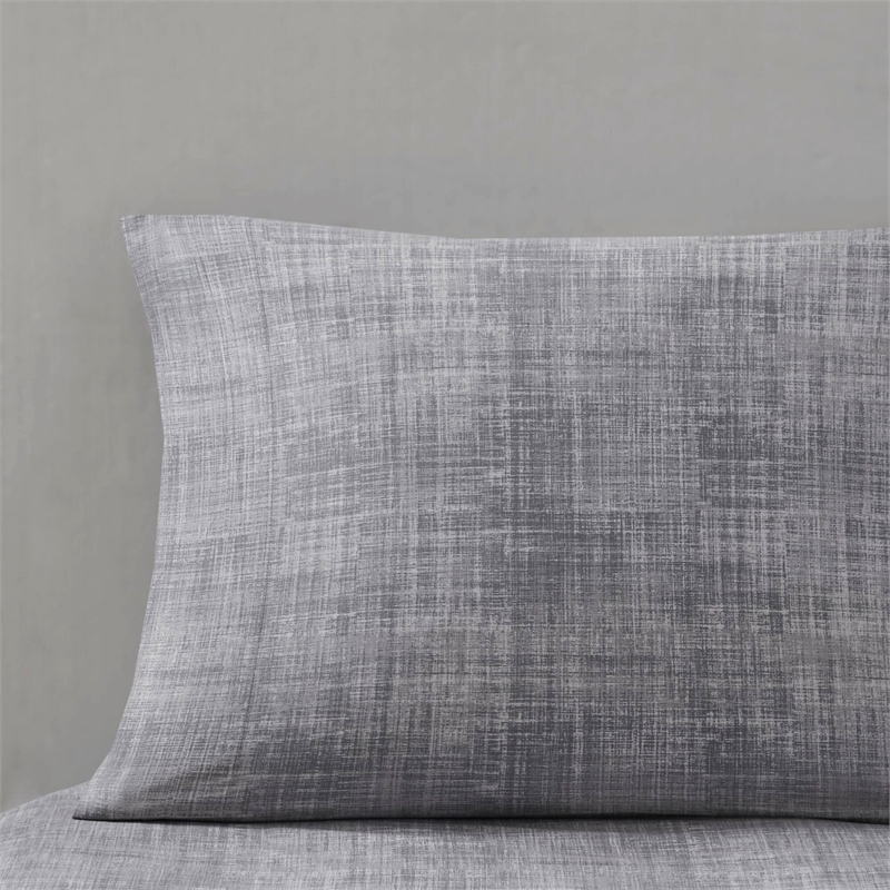 Olliix Madison Park Essentials Saben Cal King Comforter Set Cotton in Black