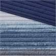Olliix Madison Park Essentials Saben Twin Quilt Set Cotton in Navy