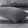Olliix Madison Park Essentials Saben Full Quilt Set Cotton in Black