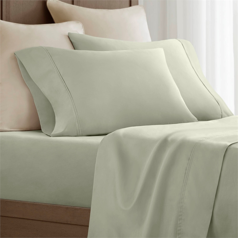 Olliix Harbor House Egyptian Standard Sham Pillowcase Set in Sage