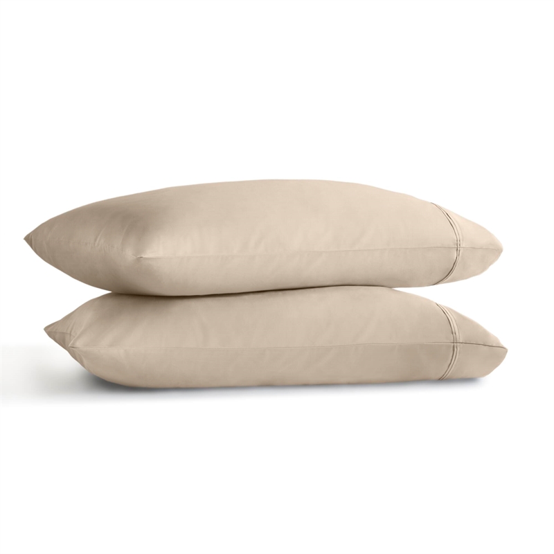 Olliix Harbor House Egyptian King Sham Pillowcase Set in Linen