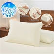 Olliix Main Street Ice Touch Twin Sheet Set Nylon/Spandex in Ivory