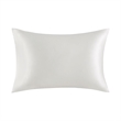 Olliix Madison Park Silk King Pillowcase Mulberry silk in White