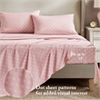Olliix Madison Park Essentials Heather Queen Comforter Set Polyester in Pink