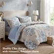 Olliix Madison Park Essentials Heather Twin XL Comforter Set in Beige/Blue