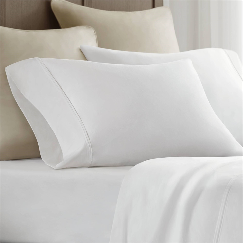 Olliix Harbor House Egyptian Standard Sham Pillowcase Set in White