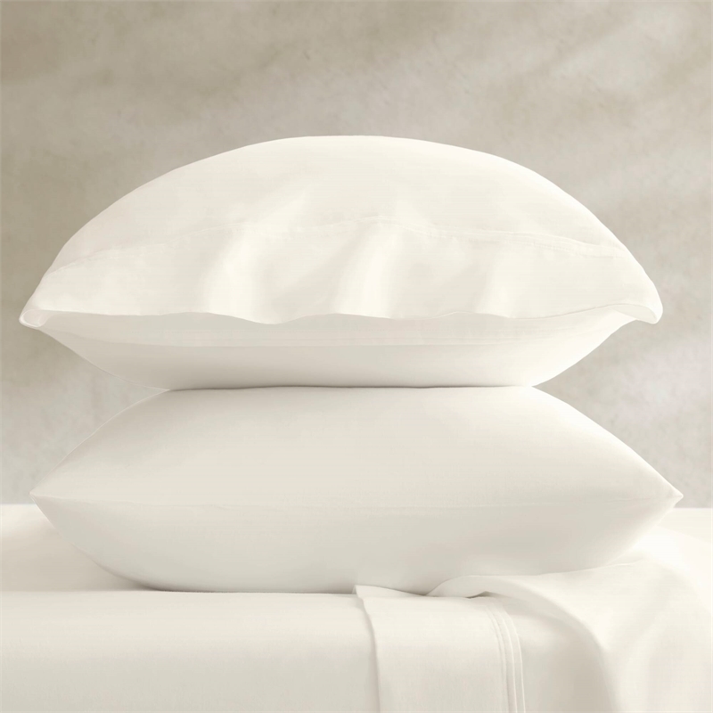 Olliix Harbor House Egyptian Standard Sham Pillowcase Set in  Off White