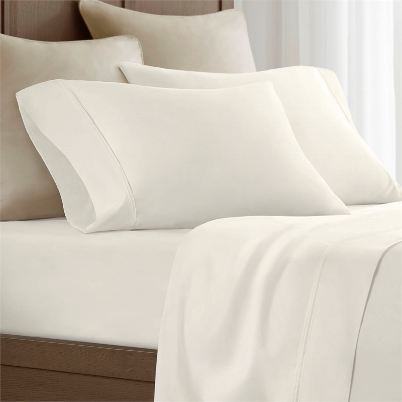 Olliix Harbor House Egyptian Standard Sham Pillowcase Set in  Off White