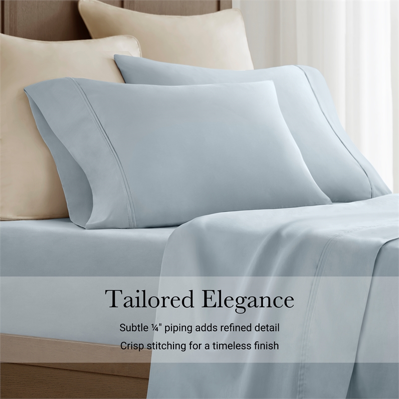 Olliix Harbor House Egyptian Standard Sham Pillowcase Set in Blue