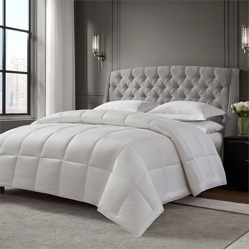 Olliix Nomad Home King Cotton Premium Comforter Set in White