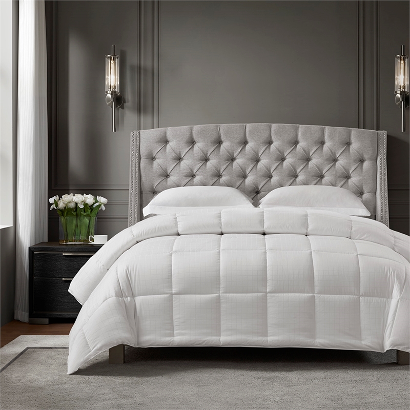 Olliix Nomad Home King Cotton Premium Comforter Set in White