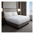 Olliix Nomad Home King Jacquard Essential Nova Coverlet in White