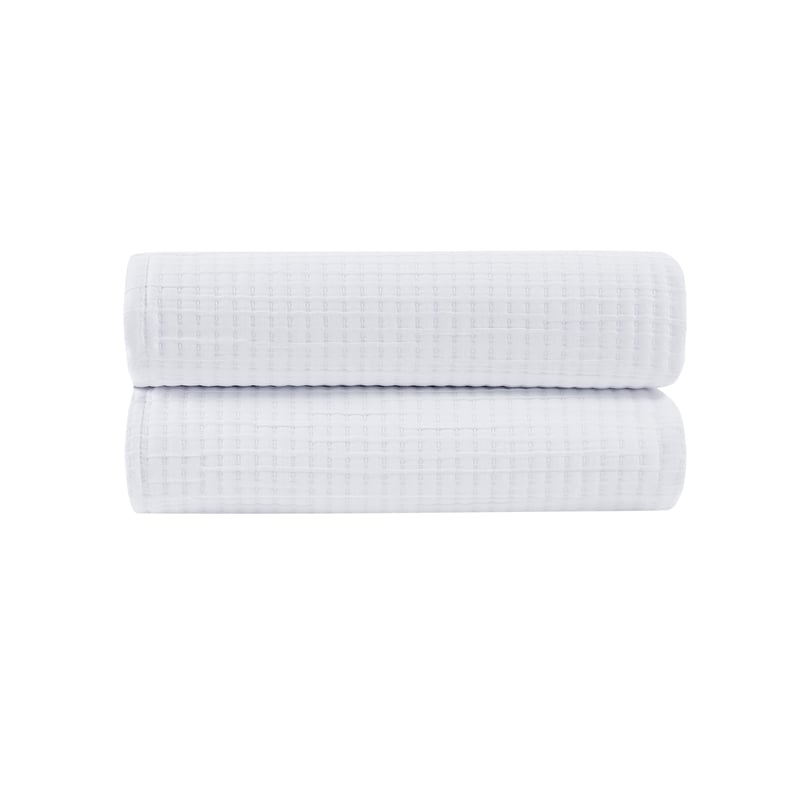 Olliix Nomad Home King Matelasse Luxury Coverlet in White
