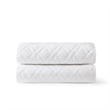 Olliix Nomad Home Full/Queen Plain Weave Premium Coverlet in White
