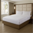 Olliix Nomad Home King Plain Weave Premium Coverlet in White