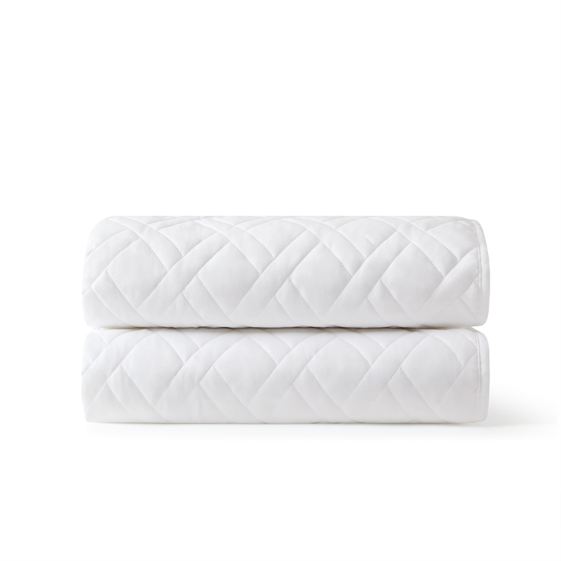 Olliix Nomad Home King Plain Weave Premium Coverlet in White