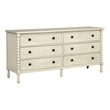 Olliix Madison Park Signature Beckett One Size Dresser in Antique Cream