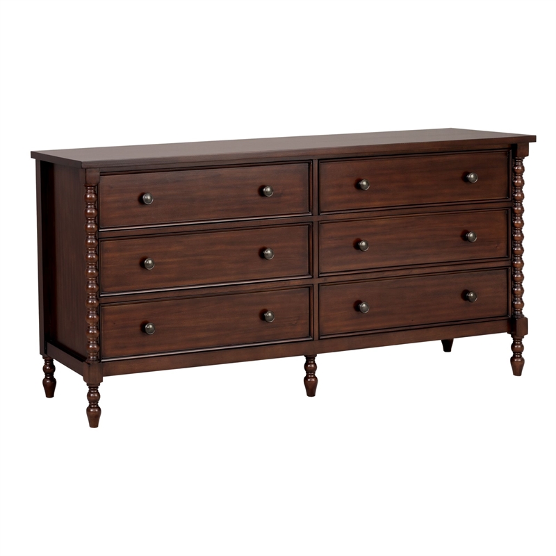 Olliix Madison Park Signature Beckett One Size Dresser in Morocco Brown