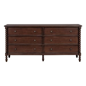 Olliix Madison Park Signature Beckett One Size Dresser in Morocco Brown