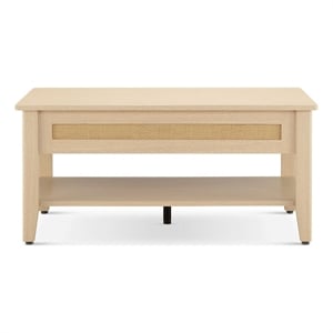 Olliix 510 Design Lennox 34.5&quotW x 19&quotD x 21.5&quotH Coffee Table in Natural
