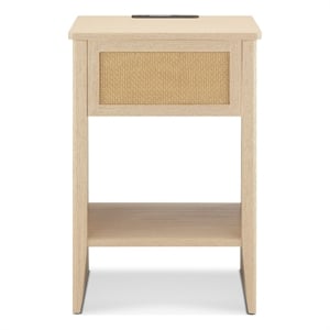 Olliix 510 Design Lennox 15.75&quotW x 15&quotD x 23.75&quotH Coffee Table in Natural