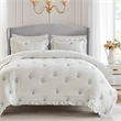 Olliix Intelligent Design Full/Queen Microfiber Quilt Set in  Blue