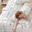 Olliix Intelligent Design Full/Queen Microfiber Quilt Set in  Black