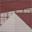 Olliix Woolrich Full/Queen Cotton Quilt Set in  Red