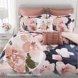 Olliix Madison Park King Cotton Comforter Set in  Blush