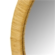 Olliix INK+IVY Round Rattan Wall Mirror in Natural