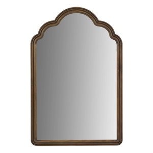 Olliix Madison Park 24&quotX36&quotX0.98&quot Glass Wall Mirror in Brown