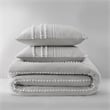 Olliix Harbor House Blue Full/Queen Cotton Comforter Set in Grey