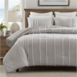 Olliix Harbor House Blue King Cotton Duvet Set in Grey