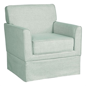 Olliix 510 Design One Size Wood Accent Chair in Mint