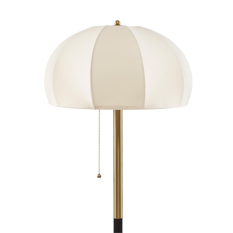 Olliix INK+IVY One Size Iron/Polyester Floor Lamps in White