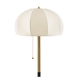 Olliix INK+IVY One Size Iron/Polyester Floor Lamps in White