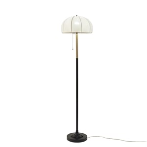 Olliix INK+IVY One Size Iron/Polyester Floor Lamps in White